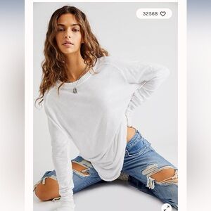 We The Free Arden Tee oversized Free People
